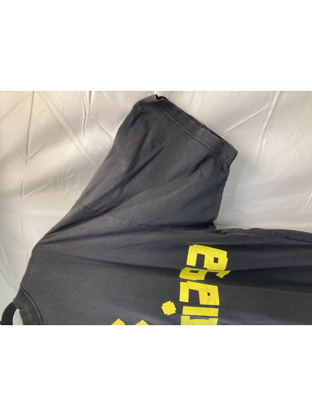  BALENCIAGA 23SS ユーズド加工テープロゴ Teeシャツ Lサイズ バレンシアガ