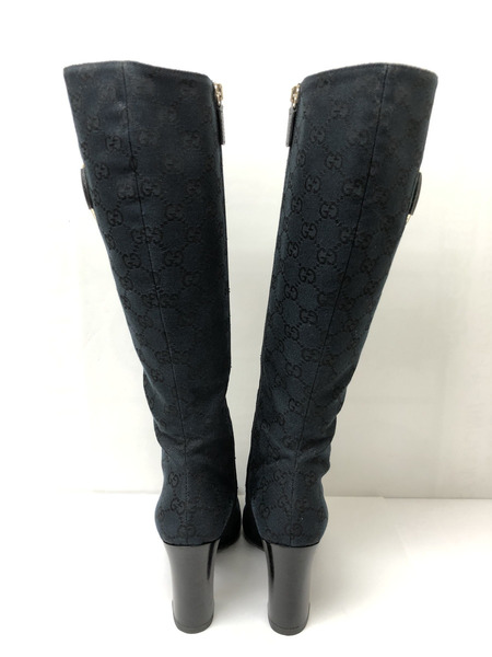 GUCCI ロングブーツ  (34 1/2)[値下]