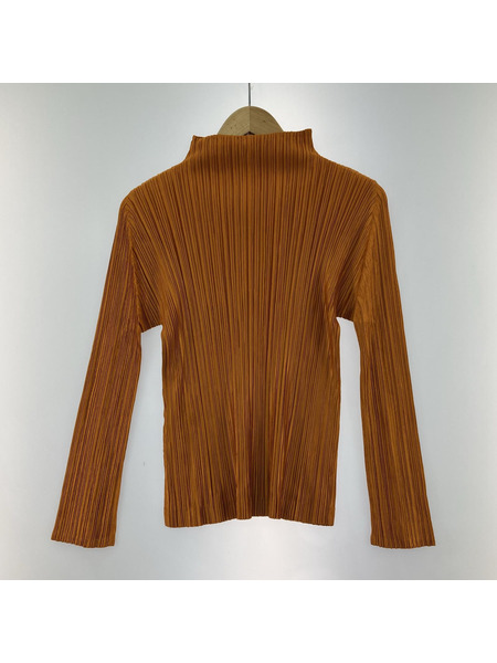 PLEATS PLEASE LSカットソー　オレンジ