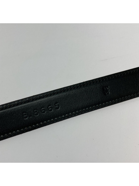 WHITE HOUSE COX ソノ他 レザーベルト ブラック