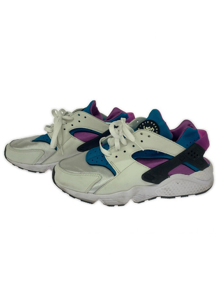 NIKE スニーカー HUARACHE AQUA WHITE 27.5cm