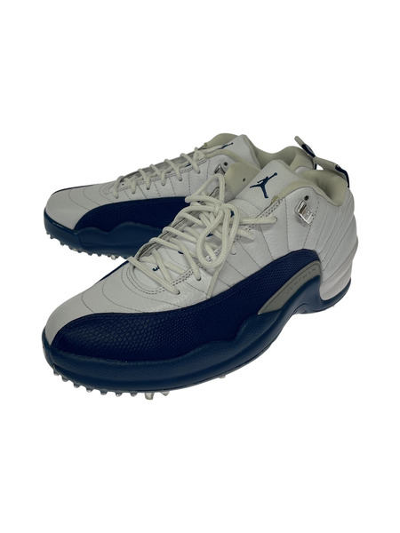 NIKE AIR JORDAN 12 LOW GOLF FRENCH BLUE DH4120-101 (27.5cm)