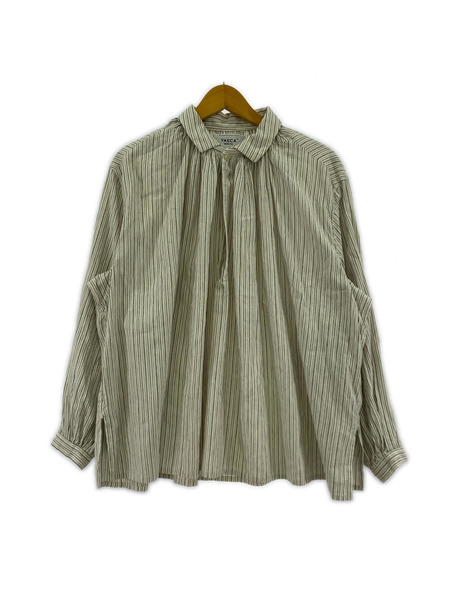 YAECA 長袖シャツ YAECA WRITEストライプ[値下]