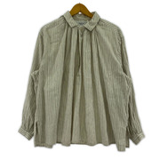 YAECA 長袖シャツ YAECA WRITEストライプ[値下]