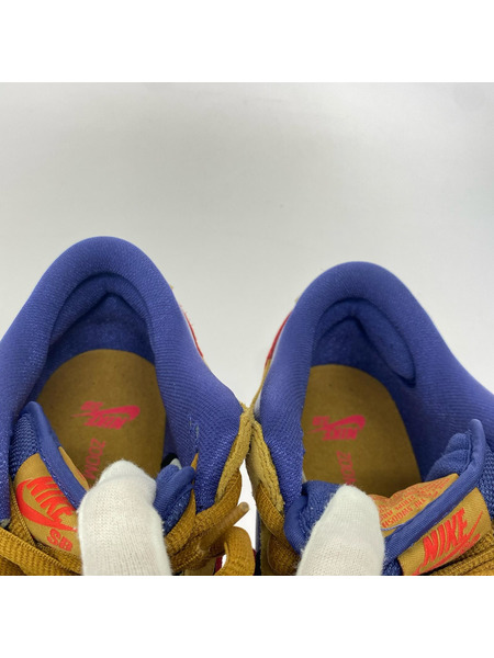 NIKE スニーカー wheat and purple SB