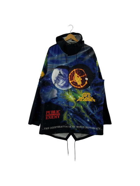 UNDERCOVER×Supreme 18SS Public Enemy Taped Seam Parka（XL）