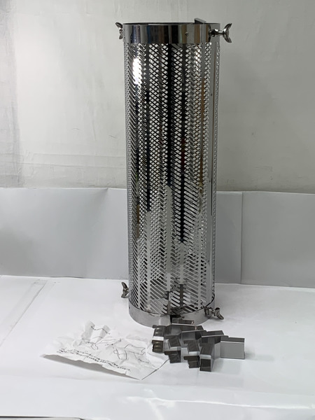 ホンマ製作所 ステンレス 煙突ガード φ60～φ120mm TS-560 アタッチメント付き 