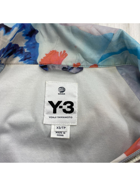 Y-3 フラワープリントジップジャケット XS