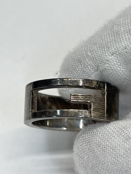 GUCCI ブランデッドG シルバーリング ＃12