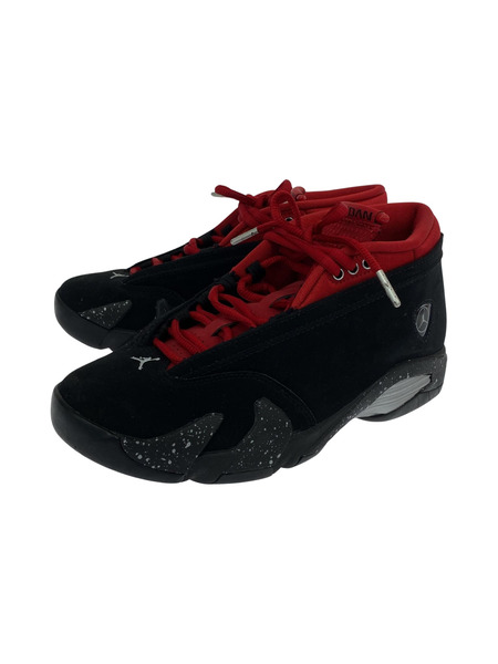 NIKE WMNS AIR JORDAN 14 RETRO LOW BLACK GYM RED（25.0）