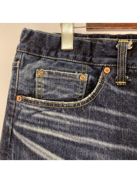 SAPEur HARDSHAVING VINTAGE DENIM PANTS(L-R)SA23FW