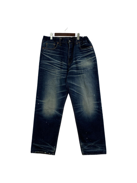 SAPEur HARDSHAVING VINTAGE DENIM PANTS(L-R)SA23FW