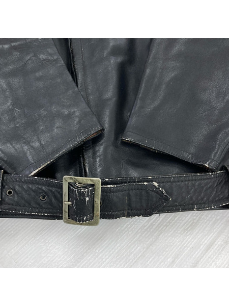 70s頃 stagg leather motorcycle jacket