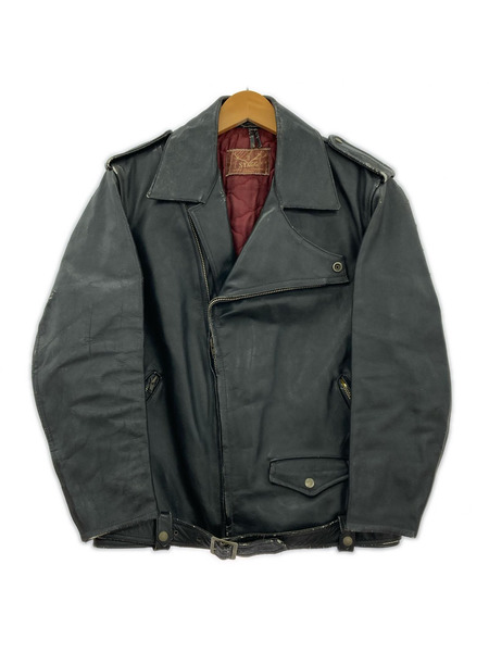 70s頃 stagg leather motorcycle jacket