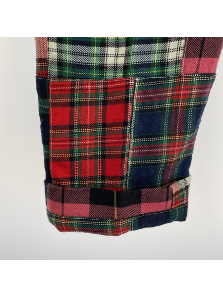 POLO RALPH LAUREN パンツ チェック ウールパンツ マルチカラー (W28L34)