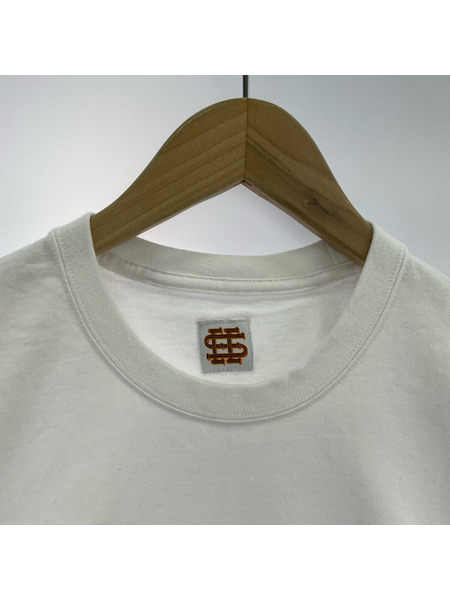 半袖Tシャツ・カットソー SEESEE/胸ロゴ/白