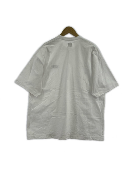 半袖Tシャツ・カットソー SEESEE/胸ロゴ/白