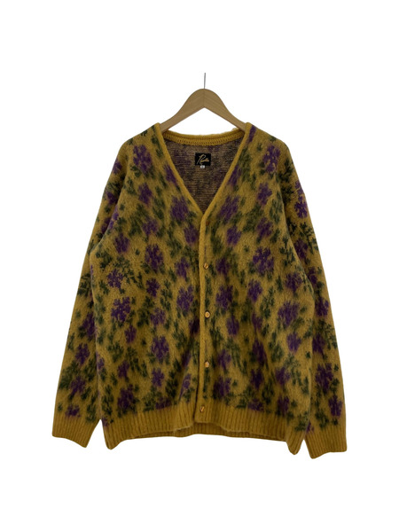 Needles/Mohair Cardigan Flower/XL/NS282