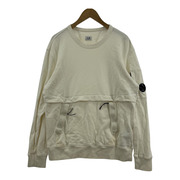 C.P.Company MILITARY SWEAT クルーネックスウェット M ホワイト 12CMSS135A