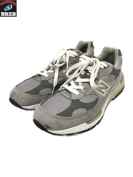 NEW BALANCE M992GR Gray USA製 29cm/グレー/ニューバランス/スニーカー