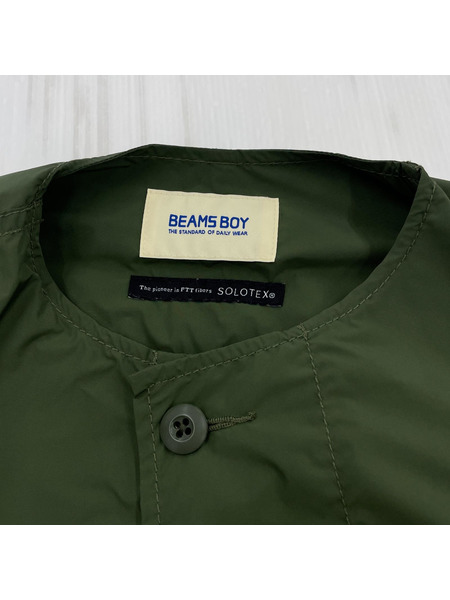 BEAMS BOY SOLOTEXジャングルファティーグジャケット カーキ