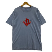90s POWELL PERALTA SLIPSKINS Tシャツ サックス M アメリカ製