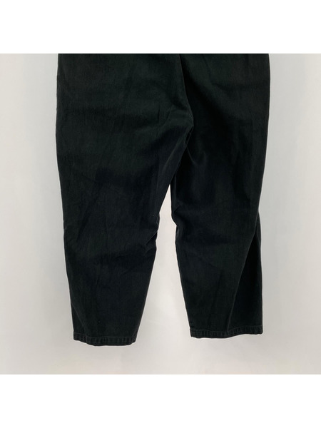 COOTIE ワイドテーパードパンツ 黒 (L)
