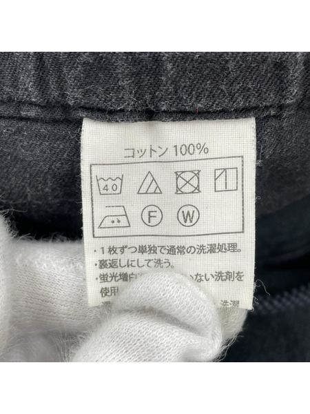 COOTIE ワイドテーパードパンツ 黒 (L)