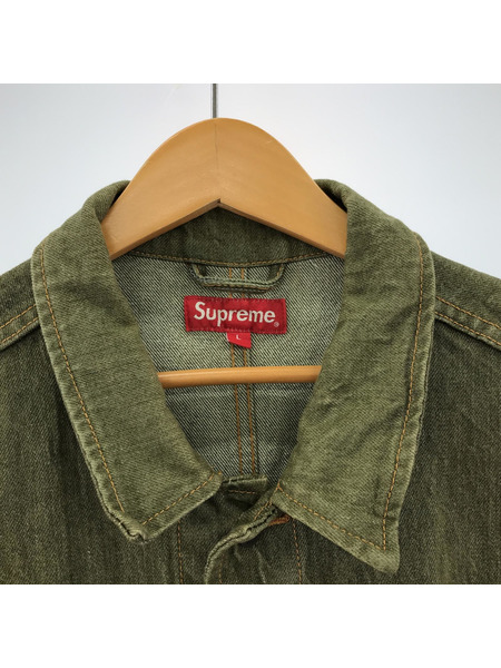 22ss supreme/denim chore coat/L