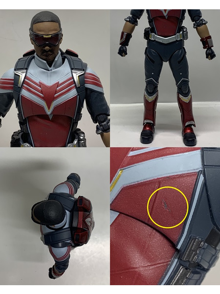 S.H.Figuarts ファルコン （ファルコン＆ウィンター・ソルジャー） 開封品 欠品あり S.H.フィギュアーツ マーベル MARVEL 