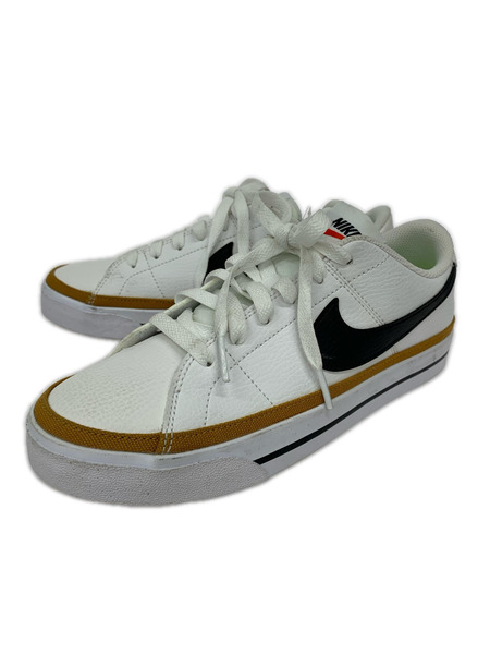 NIKE スニーカー COURT LEGACY NN 25.0cm WHT