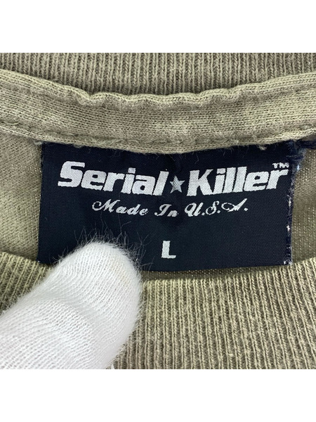 OLD・VINTAGE 90s Serial Killer WATCH MORE PORN Tシャツ L