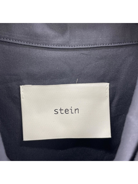 stein 長袖シャツ 23SS OVERSIZED LAYERED SHIRT M ブラック