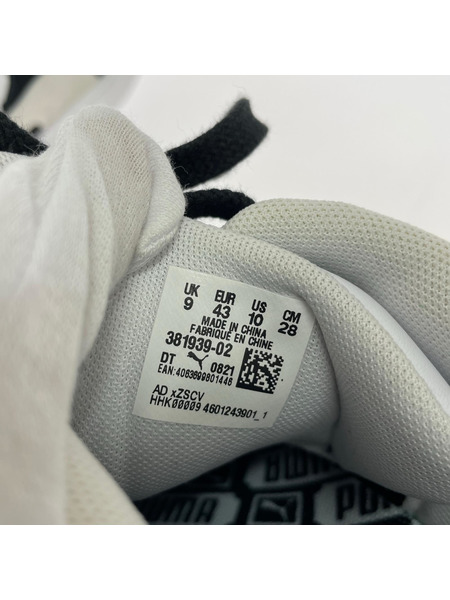 PUMA スニーカー スウェード/白黒/28.0cm
