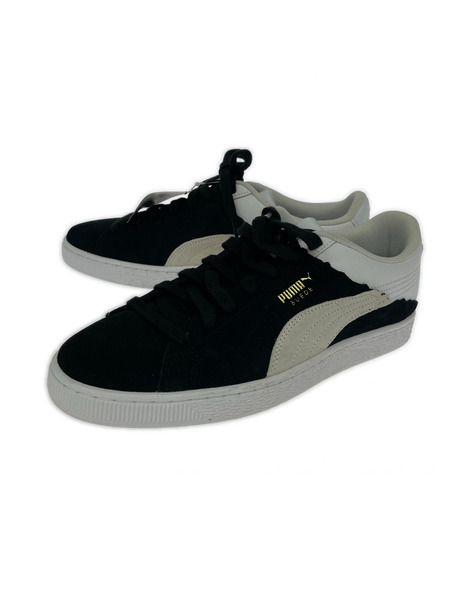 PUMA スニーカー スウェード/白黒/28.0cm