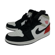 NIKE Air Jordan 1 Mid SE 29cm Black/Red/White