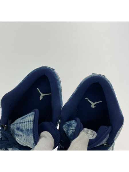 NIKE スニーカー Air Jordan 1 Low Washed Denim[値下]