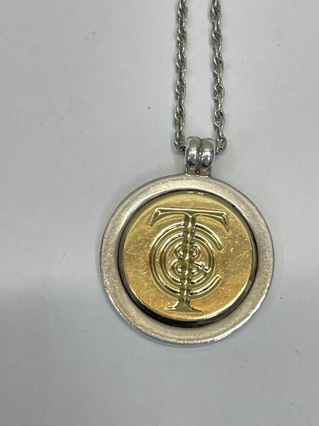 Tiffany＆Co. T＆Cコイン 925×750 コンビ ネックレス