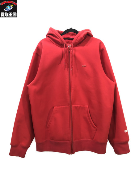 Supreme WINDSTOPPER Jip Up Hooded L 21AW/赤/シュプリーム