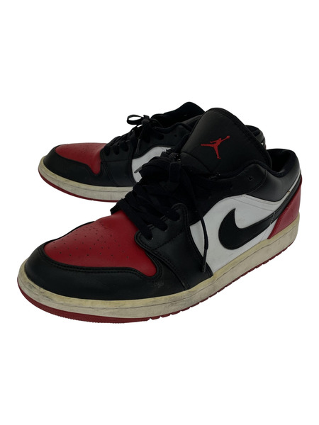 NIKE AIR JORDAN 1 LOW BRED TOE 30.0cm 553558-161