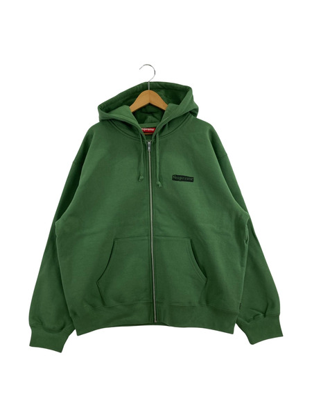 Supreme 24SS Spread Zip Up Hooded Sweatshirt Dusty Green L