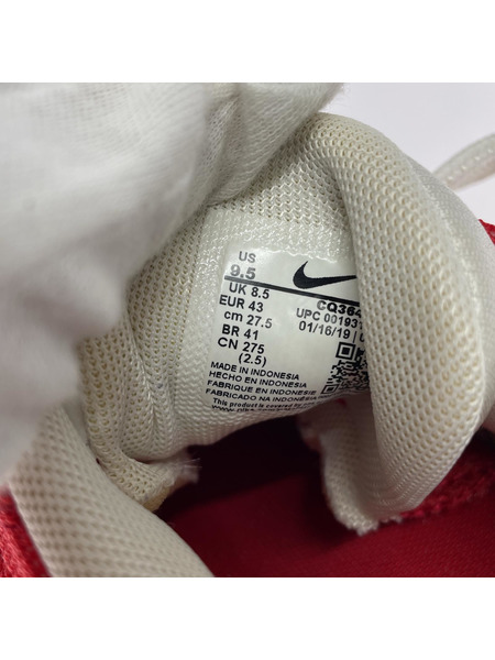 NIKE スニーカー AIR MAX 95 RED 27.5cm US9.5