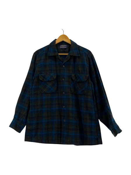 PENDLETON 長袖シャツ チェックシャツ 青