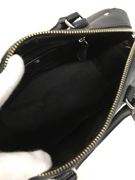 COACH　ハンドバッグ 状態▲、スヌーピー、BLK、ストラップ付