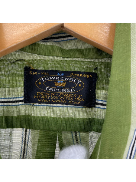 TOWNCRAFT 半袖シャツ TAPERED 60s 半袖シャツ
