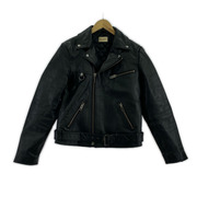 レザージャケット M 黒