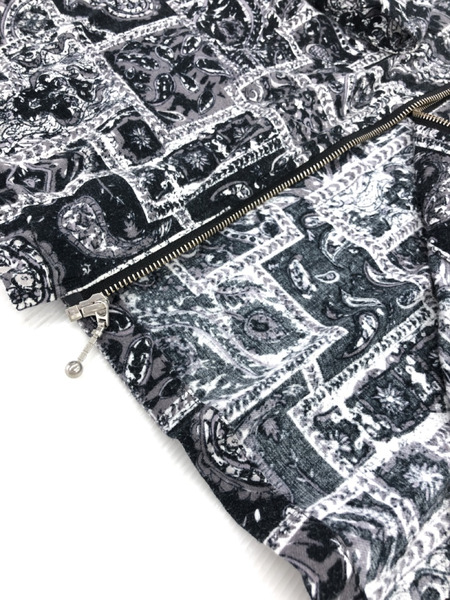 Supreme 16AW broken paisley flannel zip shirt（M)｜商品番号