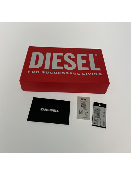 DIESEL ラウンドジップウォレット 黒