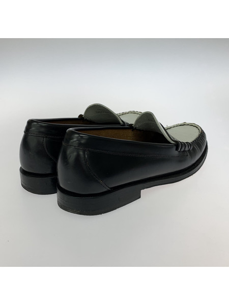 G.H.BASS & COMPANY シューズ LARSON ローファー 白黒