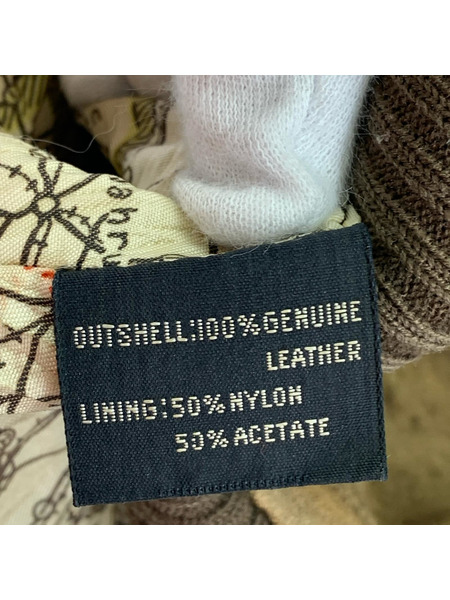 AVIREX レザージャケット A-2ジャケット (L) 茶